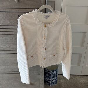 J. Crew Women's Cream lady jacket